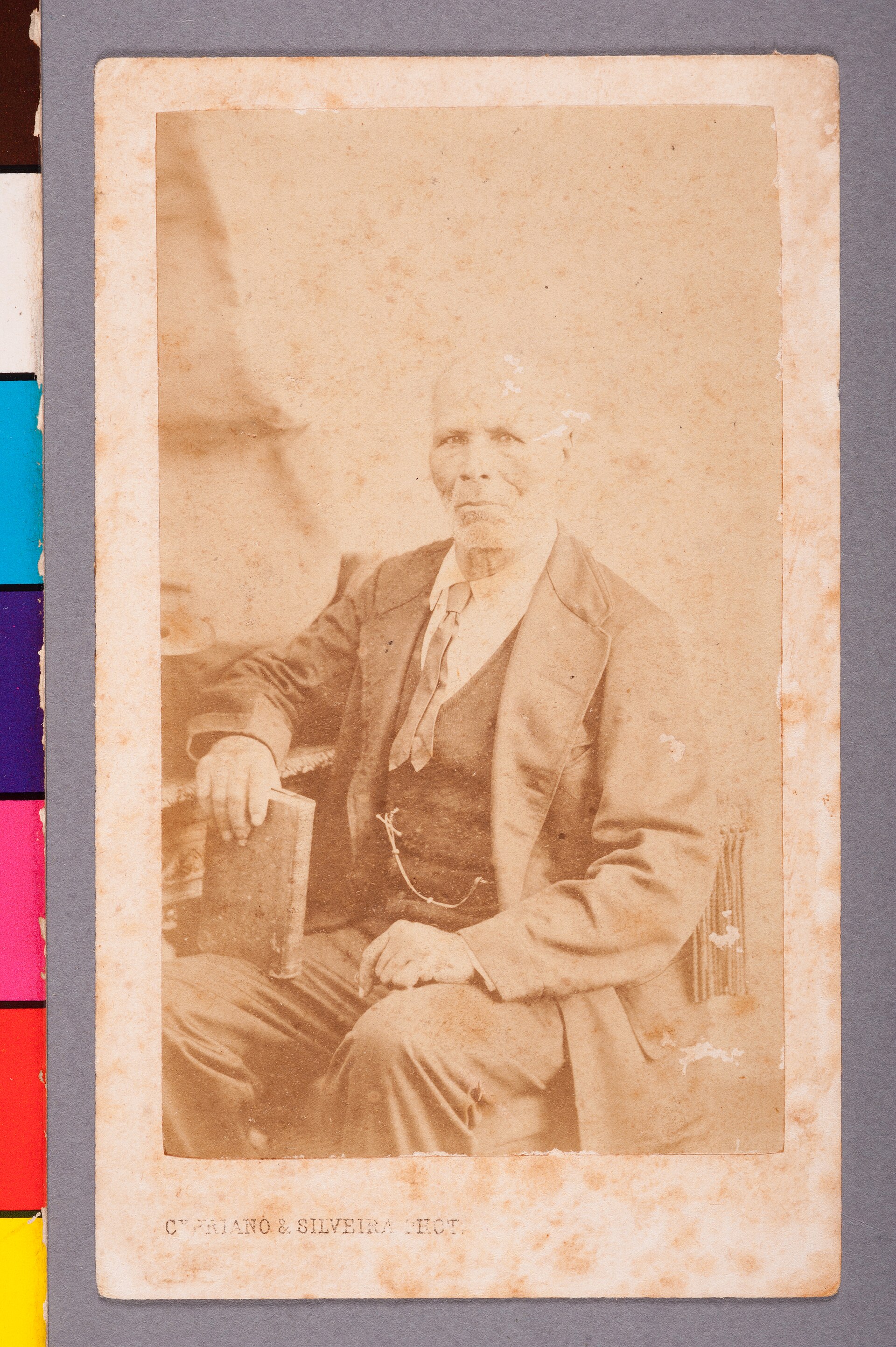 Imagem de referência de Idoso Anônimo (8), descrito nos dados abertos como item da Coleção Carlos Eugênio Marcondes de Moura, no Museu Paulista